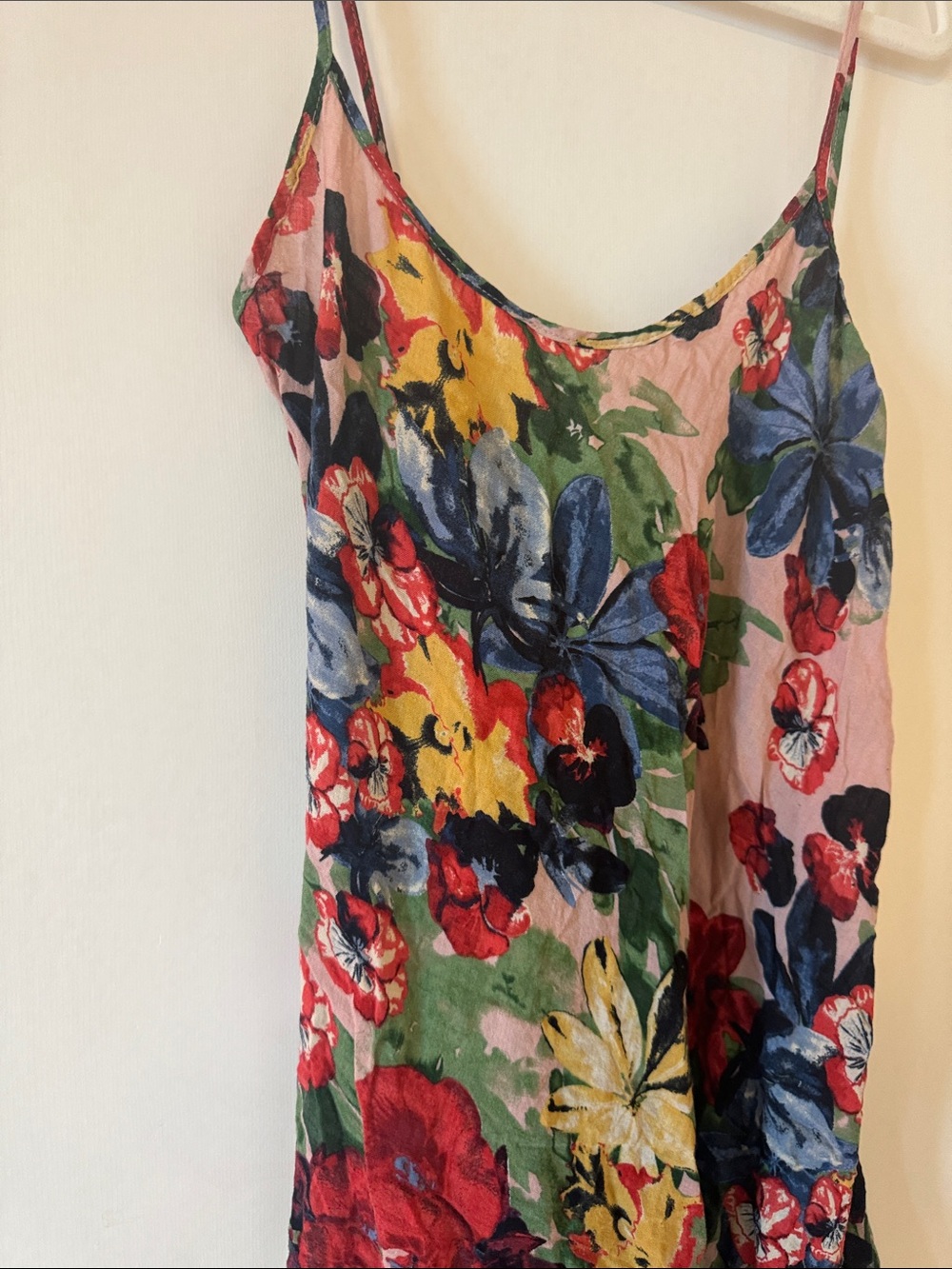TYSA floral spaghetti strap dress